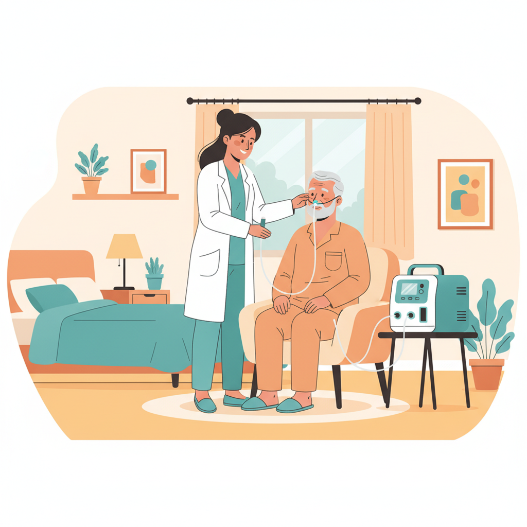 Oxigenoterapia domiciliaria: guia practica para el paciente paliativo
